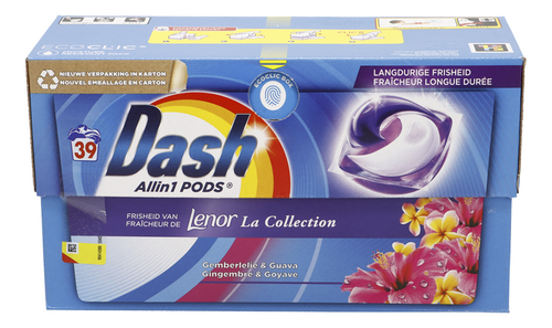 DASH pods La Collection gingembre 39pc