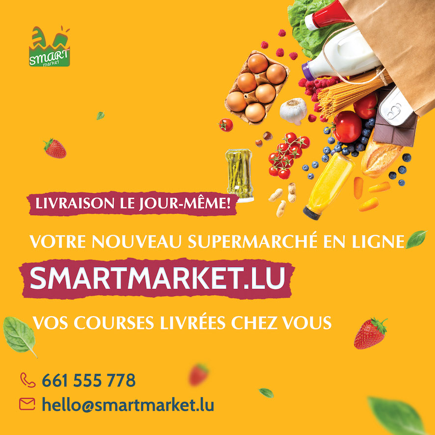 Smartmarket – Same day supermarket grocery delivery service in Luxembourg!
