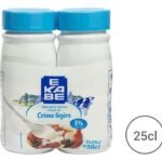 EKABE crème légère 4 % M.G. 2x25cl