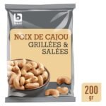 B noix cajou grillées&salées (200g)