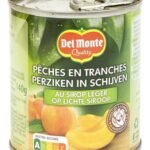 DEL MONTE pêche tranche sirop cons 227g