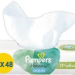 PAMPERS linget.bébé harmonie aqua (3x48pc)