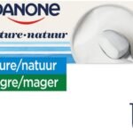 DANONE yaourt maigre nature (8x125g)