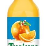 TROPICANA Orange without pulp PET (90cl)