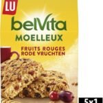 LU BELVITA Soft Baked fr.rouges (5x50g)