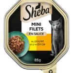 SHEBA mini filets poulet-dinde barq (85g)