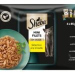 SHEBA mini filets sauce vol. pouch 4x85g