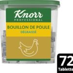 KNORR bouillon poulet faible gras (72pc)