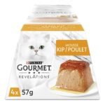 GOURMET revelations chat poulet 4x57g