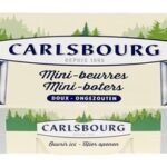 CARLSBOURG beurre mini non salé 16x12,5g