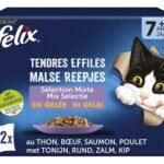 FELIX tendres effilés chat senior 12x85g