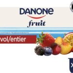 DANONE yaourt entier (8x125g)