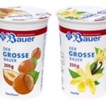 BAUER Sahne vanil/poire/banane/nois 250g