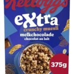 KELLOGG'S EXTRA chocolat au lait 375g