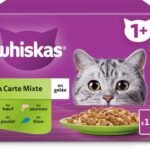 WHISKAS mix gelée 1+ pouch 12x85g