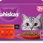 WHISKAS viande en sauce 7+ 12x85g