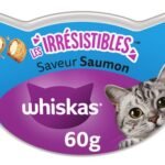 WHISKAS Snacks Temptations saumon (60g)