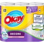 OKAY essuie-tout Decor 2é 43f 6r