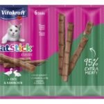 VITAKRAFT Catstick mini canard-lapin 6pc