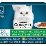 GOURMET Perles filettines chat 12x85g