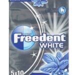 FREEDENT WHITE menthe forte 50x10pc 70g