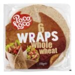 POCO LOCO wraps blé complet (370g)