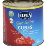 ELVEA cubes de tomates pelées (2,5kg)