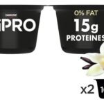 HIPRO yaourt vanille 0% 2x160g