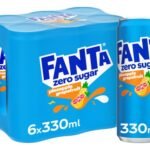 FANTA Zero Sugar Pineapple-Grapefr. (33cl)