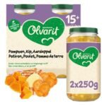 OLVARIT Potiron Poul. PommeT+15m 2x 250g