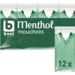 B mouchoirs 4é menthol 12x10pc