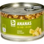 B ananas au jus moreaux cons (227g)
