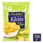 B Ribble Chips Pickles (200g)