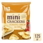 B mini crackers Tom-On-Chili (125g)
