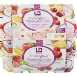 B yaourt fruit 5 goûts 0% mg 12x125g