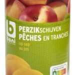 B tranches de pêches au jus cons (410g)
