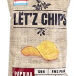 LET'Z chips au paprika (120g)
