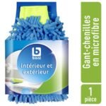 B gant de nettoyage microfibre