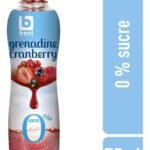 B sirop grenadine-cranb.0% sucre (75cl)