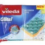 VILEDA récureur glitzi always clean 2pc