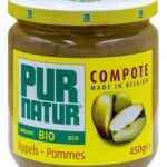 PUR NATUR compote pommes bio 450g