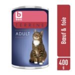 B chat terrine duo boeuf&foie 400g