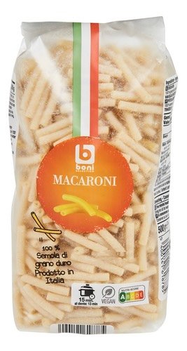 2932512 B macaroni 500g - Image 1