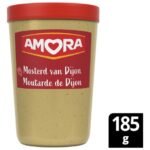AMORA moutarde de Dijon verre 185g