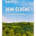 B Lait demi-écrémé Ardenne brique 1L