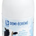 B lait demi-écrémé PET 1L