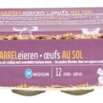 B oeufs Belges élevées au sol M 12pc