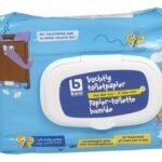 B papier toilette humide enfants 60pc