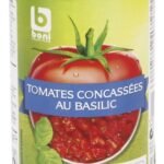 B tomates concassées au basilic (400g)