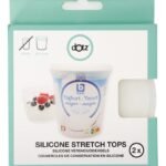 DOTZ Couvercle yaourt sil.blc 11,5cm 2pc